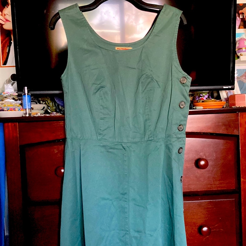 Limited America Button Vintage Dress
